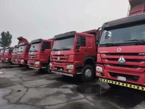Buy cheap 400L 6 Cylinders Howo Diesel 375HP Used Dump Truck product