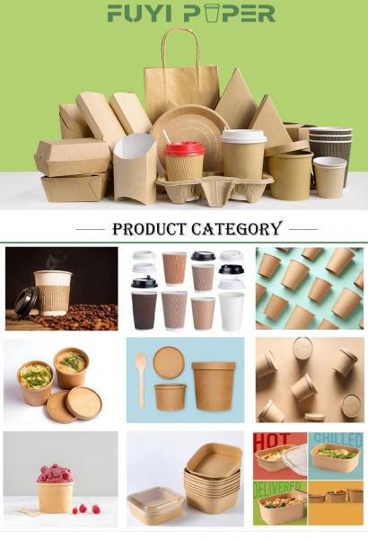 Disposable Double Layer paper Coffee Cup With Lid Takeaway Paper Coffee Cups