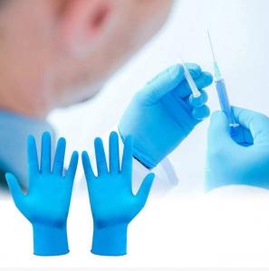 Buy cheap Surgical Medical Disposable OEM Nitrile And Latex Gloves product