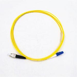 Buy cheap 3.0mm OEM Optical Patch Cord , LC / UPC SM Fiber Optic Patch Cable product