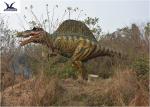 Handmade Dinosaur Lawn Statue Length 3.5M-4M Dinosaur Realistic Model
