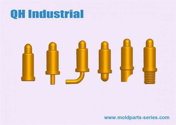 Gold-Plated Brass Pogo Pin With Pin Header Production From China Supplier QH Industrial in 2018 Hot Sell