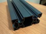 Black Sandblasting Anodized Industrial Aluminium Section Profile For Assembly