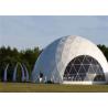 Buy cheap Wind Proof Free Span Large Geodesic Dome Tent For Events With Marvelous Design from wholesalers