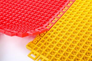 Buy cheap Plastic Non Toxic Kindergarten Flooring , Special Interlocking Sports Flooring product