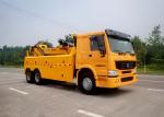 Durable 100KN Safe Wrecker Tow Truck , Breakdown Recovery Truck For Highway /