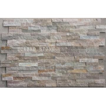 China Unique Interior Cultured Stone Siding Panels Tile Stone Form Hard Surface