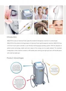 Buy cheap depilação laser SHR IPL hair removal Monalisa system elos quickly hair removal skin rejuvenation FDA approved product