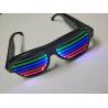 Buy cheap 2019Hot Sales New Style Voice-Activated LED flashing glasses Multi Colors Led from wholesalers