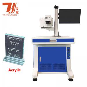 Buy cheap Keyboard Mouse 355nm UV Laser Marking Machine For Plastics Crystals product