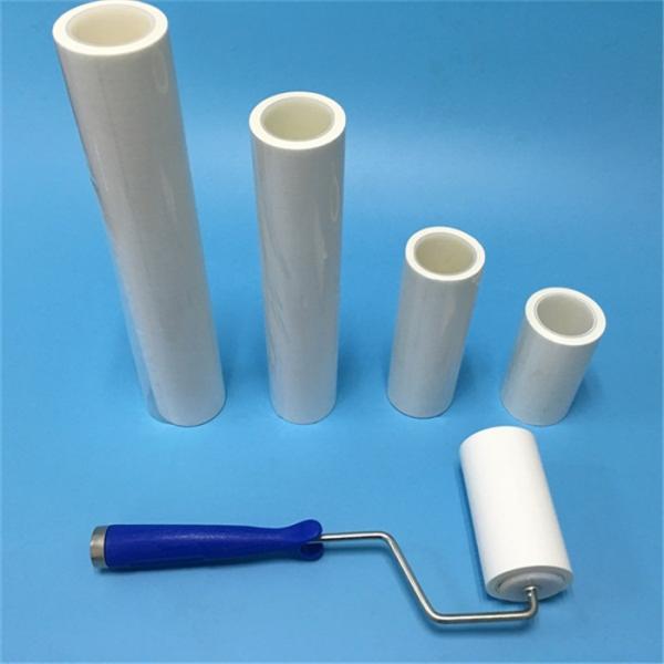 PE Dust Removal Cleanroom Sticky Roller 100 Layers / 18m With Acrylic Based Adhesive