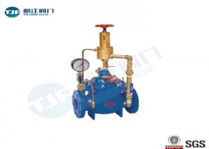 Buy cheap Ductile Iron Hydraulic Control Valve , Flanged Pressure Sustaining Valve product
