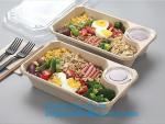 Biodegradable Microwave Bamboo Sugarcane Bagasse Food Container,Eco friendly