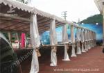 High Wind Load Outdoor Event Tent Structure White PVC Fabirc Cover
