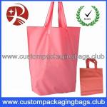 Soft Flex loop Die Cut Handle Plastic Bags / custom printed carrier bags OEM