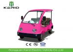 Mini Electric Four Person Golf Cart , Electric Tourist Car For Park City Walking