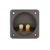 Buy cheap 80×80mm ABS Speaker Terminal Cup With Banana Binding Post Gold Plated Contacts from wholesalers