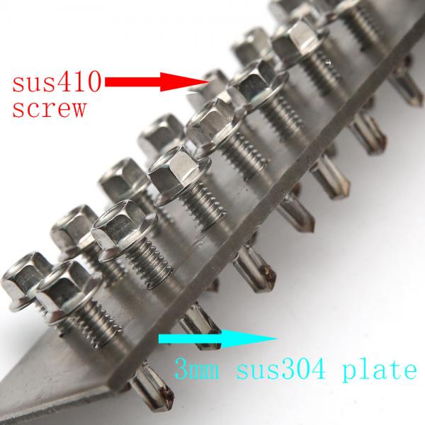 AISI 410 Stainless Steel Taptite Screw Fine Thread Screw , M6 Fine Thread Metric Thread Forming Screws