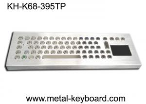Buy cheap Desktop Metal IP65 Rate waterproof keyboard with touchpad 395x135 mm Front panel product