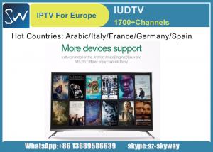 Buy cheap 2017 Turkish Lig Tv IPTV Arabic Sport Sky Canal IPTV Channels 1 Year IUDTV Subscription for android tv box m3u product