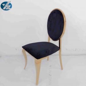 Buy cheap Unique Back Wedding Banquet Chair Black Kitchen And Dining Chairs With Velvet Upholstery product