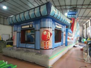 Buy cheap Waterproof Airplane Themed Inflatable Fun City For Children With CE EN14960 UL product