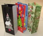 Customized Christmas gift bags paper bags general square bottom portable
