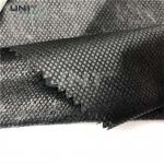 Plaid Fusible Non Woven Interlining With EVA Dot Coating / Flat Coating For