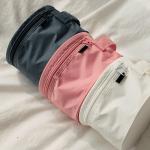 Durable Pink Travel Undergarments Pouch / Underwear Travel Case Round Design