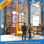 700kgs 4m Warehouse Elevator Lift Vertical Guide Rail Lift Vertical Cargo Lift