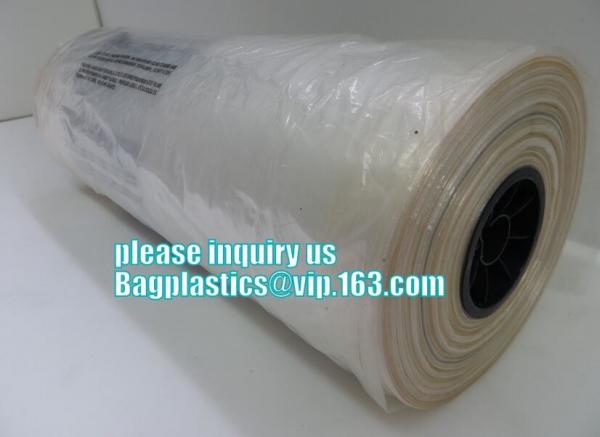 Dry Cleaning Poly Garment Roll Bags,Printing Dry Cleaning Laundry Garment Covering Poly Bag On Roll,laundry suit garment