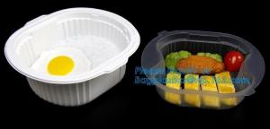 Buy cheap Healthy Plastic Food Storage Box from Freezer to Microwave,lunch box 2 compartment hot microwave food container bagease product