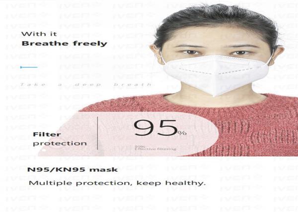 Activated Carbon Medical Mouth Mask , Foldable Dust Mask Good Protective Effect