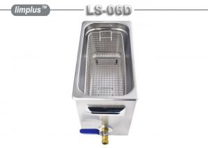 Buy cheap LS - 06D 6.5 Liter Digital Pipe Tube Ultrasonic Cleaner Machine / Ultrasonic Cleaning Bath Lab Use product
