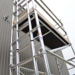 8m 9m 10m Construction 950kgs Loading Building Mobile Aluminium Frame Scaffold