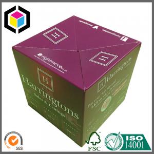 Buy cheap Auto Locking Bottom Pre Glued Style F Flute Corrugated Carton Packaging Box product