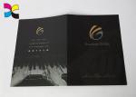 Environment - Friendly Printed File Folders With Pockets , Luxurious Restaurant