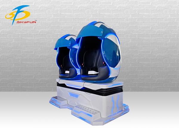 3 Dof Movement Motion Platform 9D VR Simulator With Oculus Rift / Double Seats