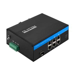 Buy cheap 6 Port 40 Gigabit Ethernet Switch , Ethernet Rail Switch 9-36VDC product
