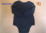100% Cotton Babysuit Long Sleeve Envelop Neck Hocky Screen Print Baby Bodysuits