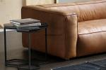 Hot Sell Living RoomTwo Seater or Three Seater Leather Sofa with Coffee Color.