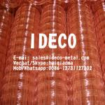 Self-Colour Copper Washed Welded Wire Mesh Rolls, Fine Copper Coated Industrial