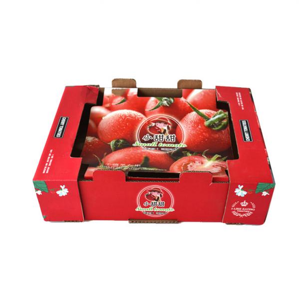 Biodegradable Fruit Box Carton Box Fruit Vegetable Apple Box Packaging
