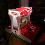 Supreme Commercial Video Game Machines Upright Type Metal Back Material