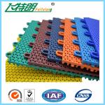 Synthetic Badminton Court Flooring / Anti Skid Outdoor Rubber Playground Surface