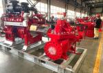 2000 GMP Double Suction Diesel Engine Fire Pump Set With UL / FM Certificates Be