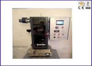 Buy cheap Micro Computer Smoke Density Test Apparatus For Plastic Burning / Decomposition product