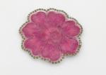 Clothing Appliques Flower Embroidery Patches Peony Pattern Exquisite Elegant