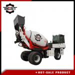 4 cubic meters self loading concrete mixer for truck