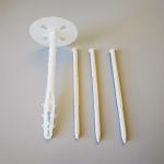 One In One Plastic Insulation Anchors Plastic Hole Plugs Lowes Aging Resistance
